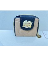 Betsey Johnson Zip-Around Fold Hearts And Banners Quilted Wallet Coin Purse - $74.69 CAD