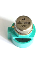 MC1590G MOTOROLA - 8 PIN METAL CAN 601 RF / IF / AUDIO AMPLIFIER - $14.46