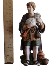 Kirkland Nativity 75177 Replacement Porcelain Shepherd Lamb Sheep 7.5&quot; B... - $265.95 MXN