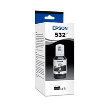 EPSON 532 EcoTank Ink Ultra-high Capacity Bottle Black (T532120-S) Works... - £26.16 GBP