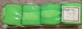 Keeneland Horse Bandages/Wraps Horse Size Neon Green New In Package (rc1)  - £11.13 GBP