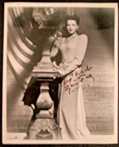 SYLVIA SIDNEY : ACTRESS (ORIGINAL AUTOGRAPH PHOTO) CLASSIC HOLLYWOOD ACT... - $296.99