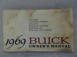 BUICK ELECTRA LESABRE WILDCAT 1969 Owners Manual 14701 - $16.82