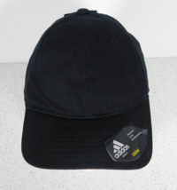 Adidas Golf Relaxed Fit UPF 50+ Cap Black One Size Fits Most NWT - $25.73