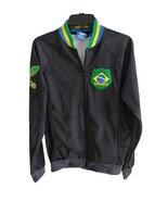 Adidas Brazil Brasil Soccer Full Zip Track Jacket Size Medium 2013 - $604.52 MXN