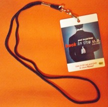 Replica Paul McCartney Back in the U.S. Live 2002 Backstage Pass Best Buy Promo - £22.38 GBP