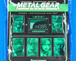 Metal Gear Solid Codec Lenticular Enamel Pin Figure Set x7 Snake Liquid ... - $49.95