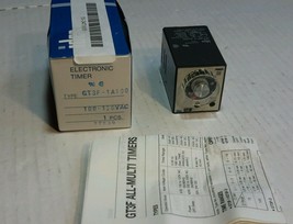 IDEC GT3F-1A100 ELECTRONIC TIMER 0-1 100-120VAC NEW $69 - $51.61