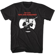 Thin Lizzy Live and Dangerous Men&#39;s T Shirt - £29.31 GBP+