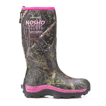 Dryshod Sizes 6-11 NOSHO Women&#39;s Hi Cut Camo / Pink Boot MBM-WH-PN Muck ... - £155.27 GBP
