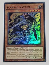 1996 Zoodiac Ratpier YU-GI-OH Game Playing Trading Card Holo Foil RATE-EN014 - £3.93 GBP