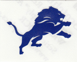 REFLECTIVE Detroit lions fire helmet motorcycle hard hat decal sticker RTIC - £2.76 GBP