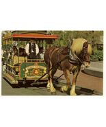Vintage WALT DISNEY WORLD VTG Postcard Main Street USA Horse Drawn Stree... - $87.07 MXN