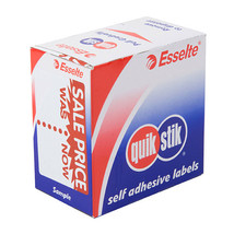 Quik Stik Sale Price Label Dispenser Box of 100 (44x65mm) - £14.55 GBP