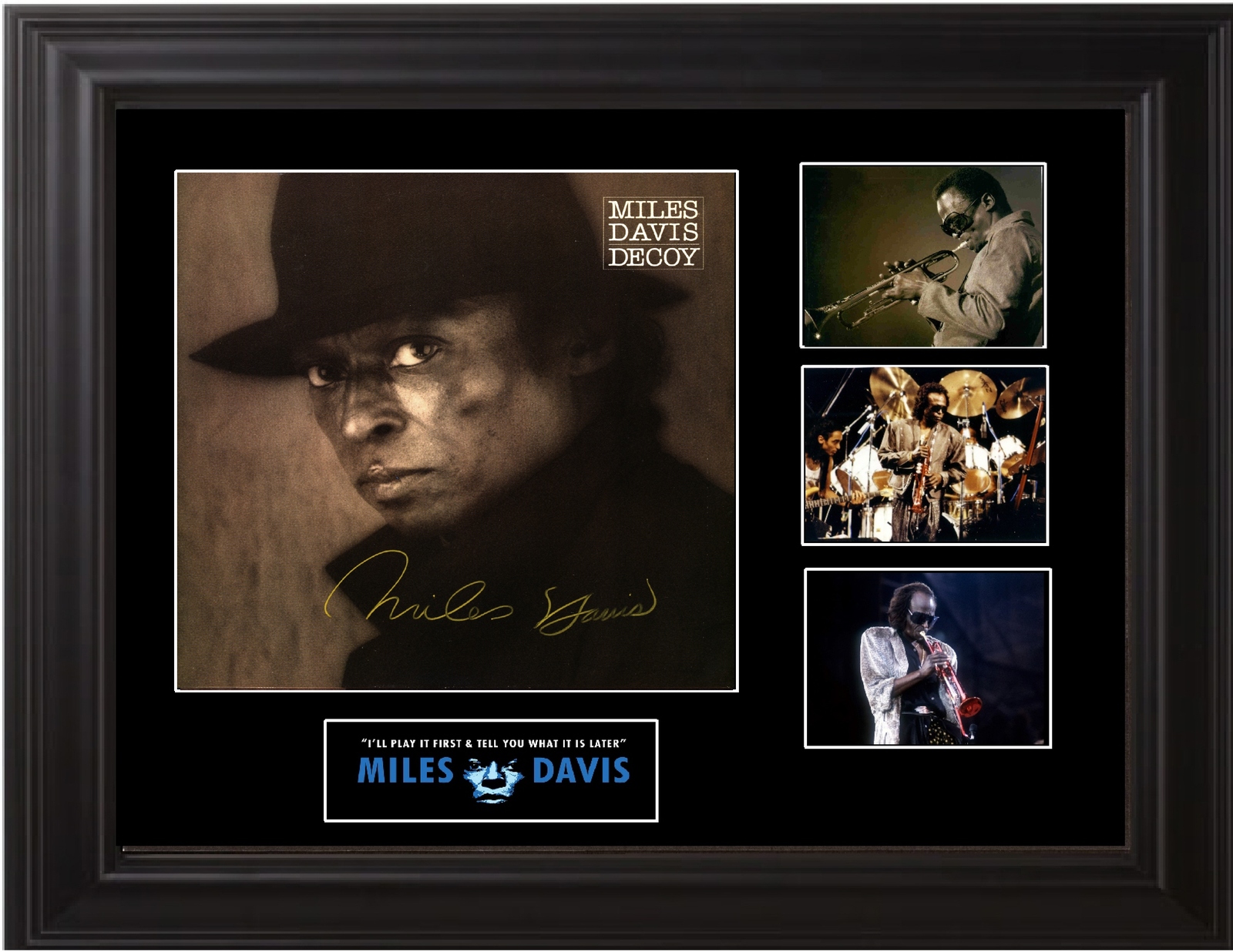 Miles Davis Autographed Album - $850.00