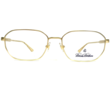 Brooks Brothers Eyeglasses Frames BB 1053 1001 Gold Square Full Rim 55-1... - $69.98
