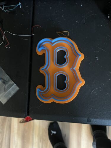 Boston Red Sox Cookie Cutter / Fondant Cutter / Cupcake Topper Large - $4.21