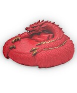 Red Mythical Dragon Lounger Faux: Luxurious Comfort in Your Home - Shape... - $865.49 MXN+