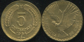 Chile 5 Centesimos. 1964 (Coin KM#190. Unc) - £1.48 GBP