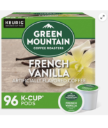 Green Mountain Coffee French Vanilla, Keurig K-Cup Pod, Light Roast, 96 ... - $543.07 MXN