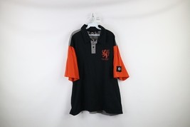 Vintage Harley Davidson Mens XL Faded Spell Out Short Sleeve Polo Shirt ... - $736.70 MXN