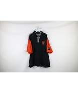 Vintage Harley Davidson Mens XL Faded Spell Out Short Sleeve Polo Shirt ... - $726.39 MXN