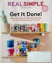 [Single Issue] Real Simple Magazine: May 2021 / Get it Done! - £2.63 GBP