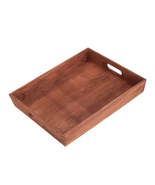 Wooden Serving Tray - £18.87 GBP