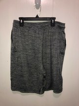 Reebok Men&#39;s Medium Polyester Athletic Shorts Elastic Waistband 8 Inch I... - $9.89