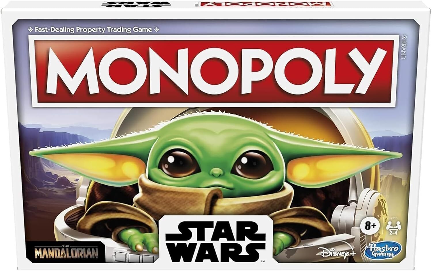 Star Wars The Mandalorian Monopoly Baby Yoda Board Game NEW SEALED - $16.82