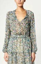 Isabel Marant Etoile Womens Daytonea Floral Printed Blouse Tunic Top Size M 38 - £95.18 GBP