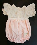 Vintage 1983 Cabbage Patch Kids Pink Rosebud Bubble Romper Snuggle Suit ... - $50.40