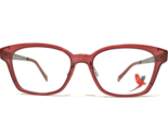 Maui Jim Eyeglasses Frames MJO2410-07D Clear Red Matte Gray Square 50.5-... - $41.88