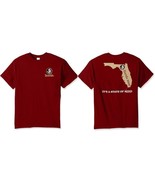 NCAA Florida State Seminoles State of Mind GILDAN Short Sleeve T-Shirt M... - £7.29 GBP