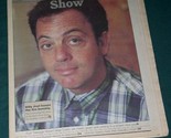 Billy Joel Show Newspaper Supplement Vintage 1990 - $29.99