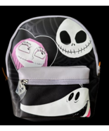 Disney Nightmare Before Christmas Mini Black/purple Backpack Jack Sally ... - £28.55 GBP