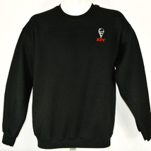 KFC Kentucky Fried Chicken Sanders Uniform Sweatshirt Black Size L Large NEW - £26.37 GBP
