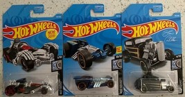 Lot of 3 - Hot Wheels HW Rod Squad Series 32 Ford, Z-Rod, Tur-Bone Charg... - $5.99