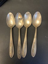 4 Vintage Oneida Community Par Plate Spoons 6” - £4.67 GBP