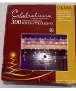 ICICLE LITES MINI 2 Boxes of CLR300 by CELEBRATIONS MfrPart# 14083W-7114... - $18.80