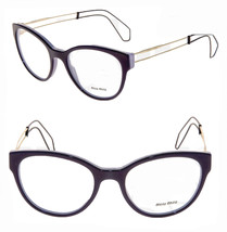 MIU MIU 03P COLLECTION MU03PV Lilac Violet Cat Eye Eyeglasses Frame 52mm - £108.98 GBP