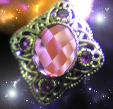 HAUNTED ANTIQUE RING MASTER WITCHES CIRCLE OF SECRET GIFTS RARE OOAK MAGICK  image 2