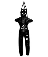 Bestzo MMA Jiu Jitsu Judo Punching Bag Grappling Dummy Black Standing Position C - $115.00