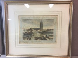 Antique Hand Colored Aquatint of Boston, Lincolnshire by Will Daniell 1822 - £27.04 GBP