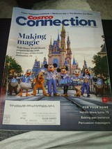 Costco Connection Magazine - Disney Making Magic Cover - October 2021 - £8.09 GBP