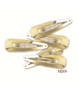 KIPPOT KIPOT KIPAH KIPPAH YARMULKE YARMULKA HAIR KIPA CLIPS - 2 DZ GOLD ... - $14.92 CAD