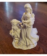 Music Box Figure 1998 Berkeley Design  porcelain mother child. Love make... - $42.08