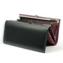 Women wallets Magnetic Hasp Long Leather  Female Purse Ladies Coin Purses Fashio - £30.02 GBP