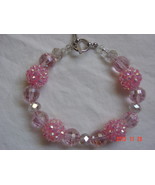 Pink Sparkles Bracelet - Adult - £7.85 GBP