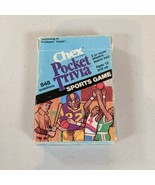 Vintage 1984 CHEX Brand Cereal POCKET TRIVIA Sports Card Game  - used - $6.07 CAD